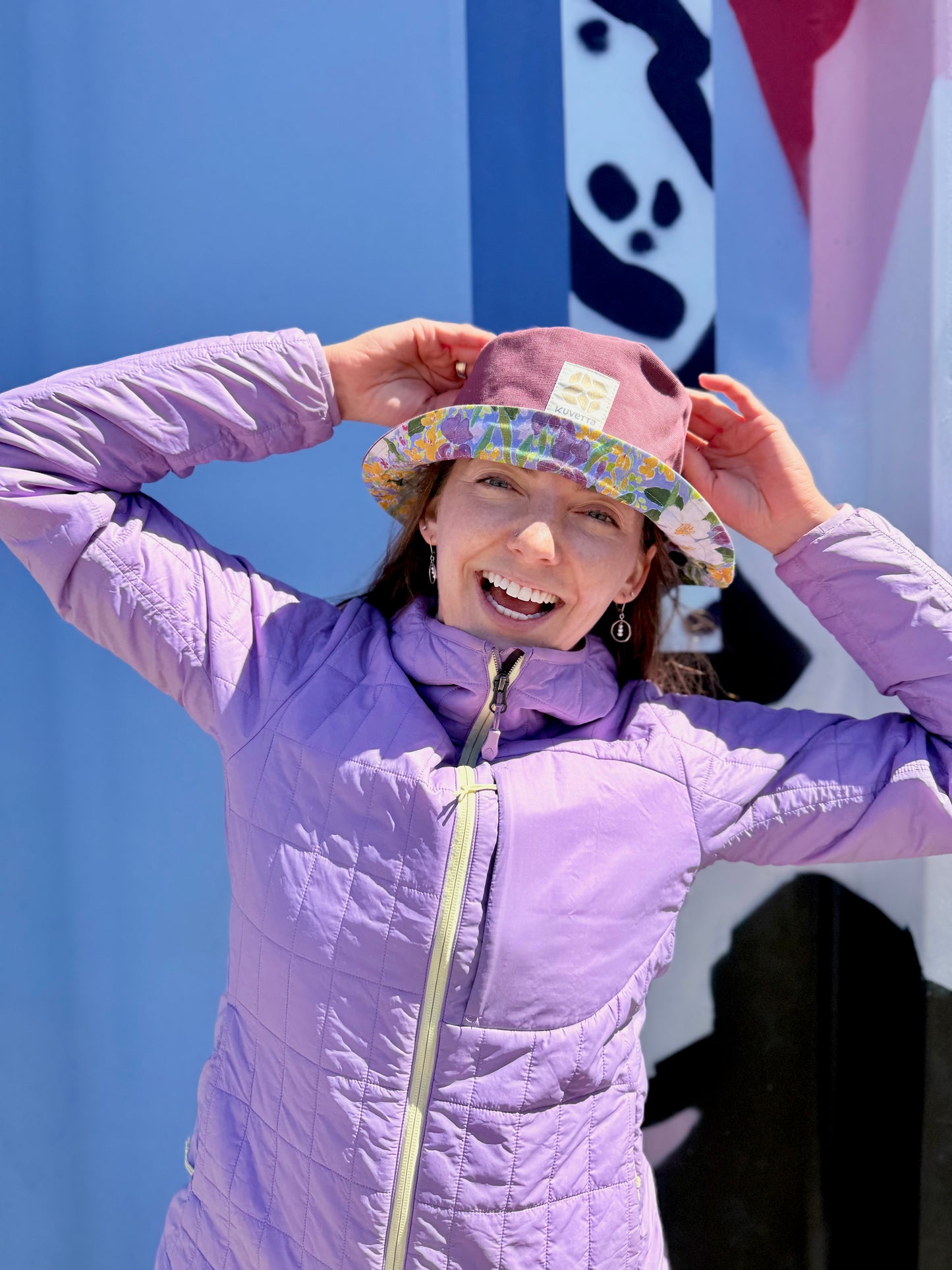 Bucket Hat: Lilac + Floral