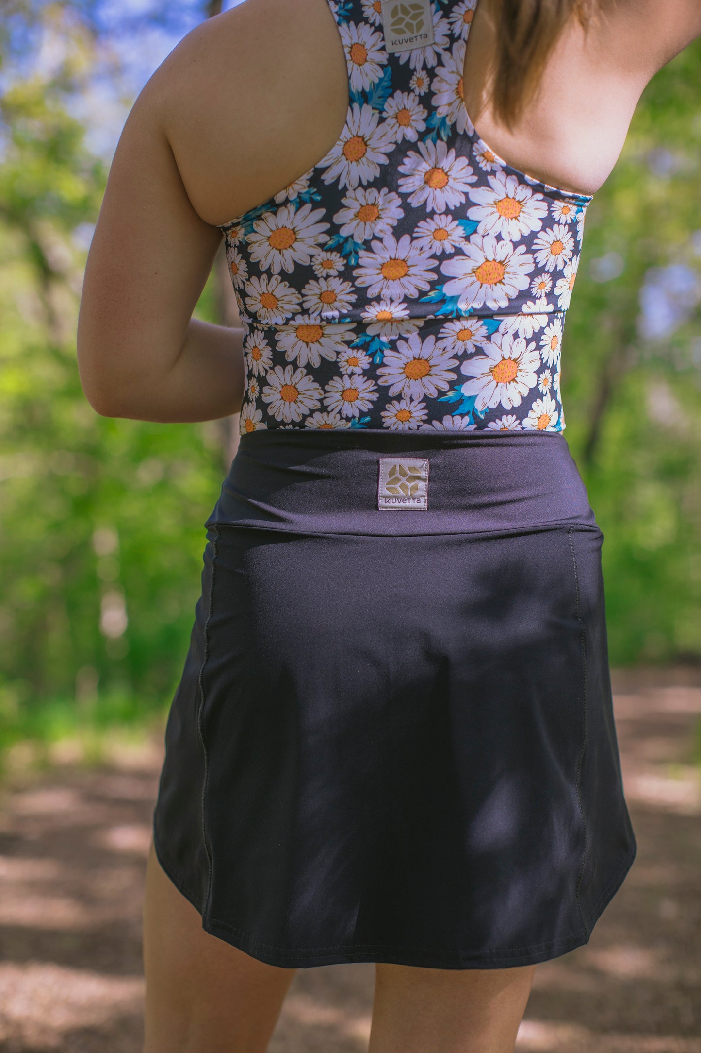 On the Run Skort - Black