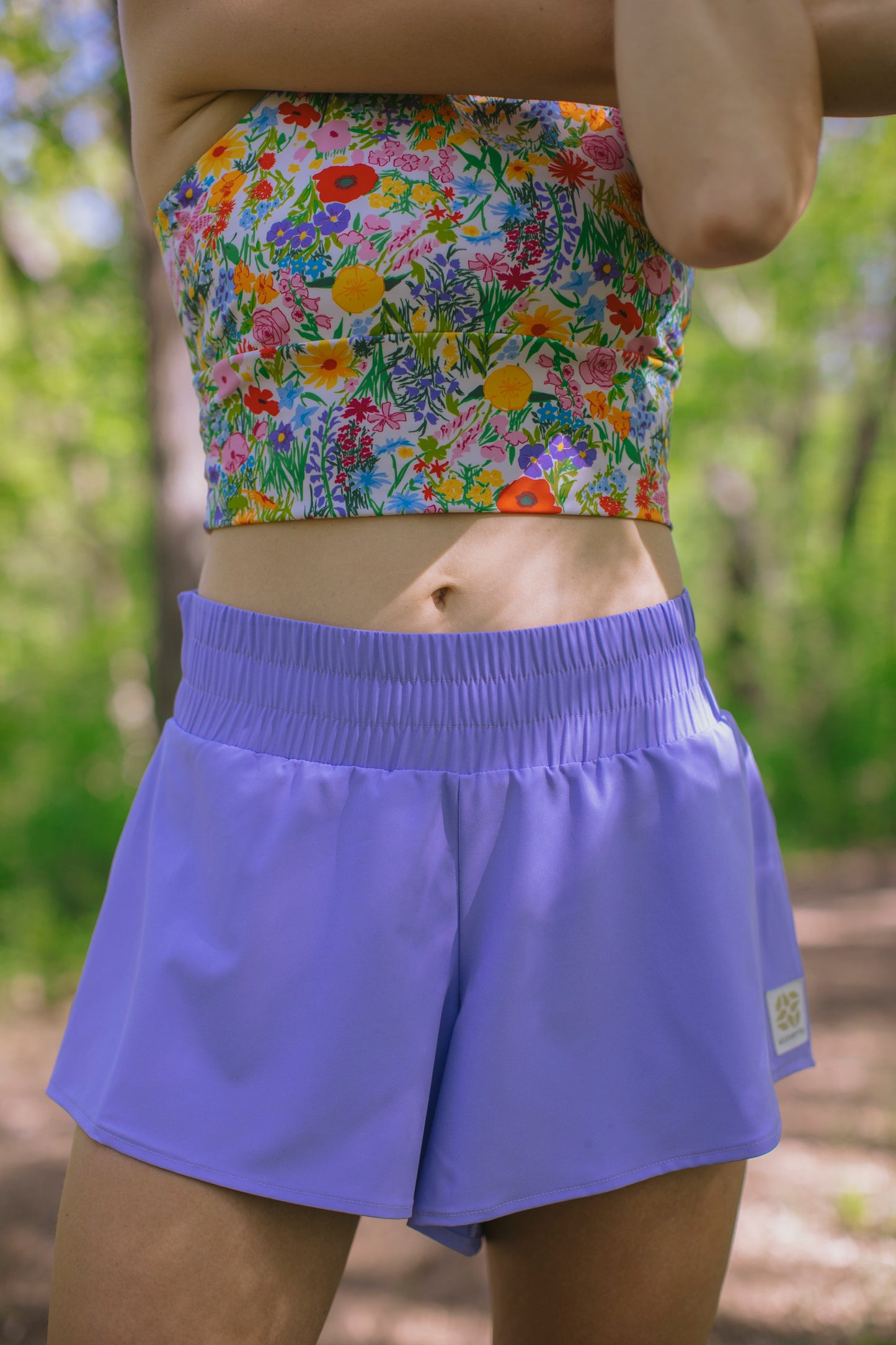 Flow State Shorts - Lilac