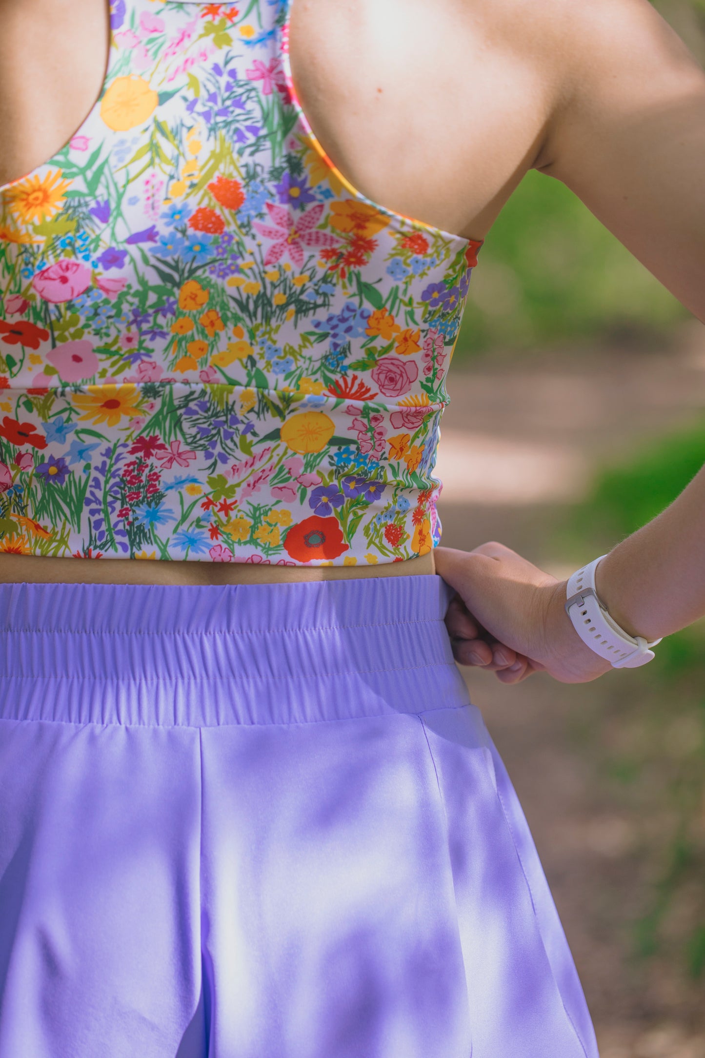Flow State Shorts - Lilac