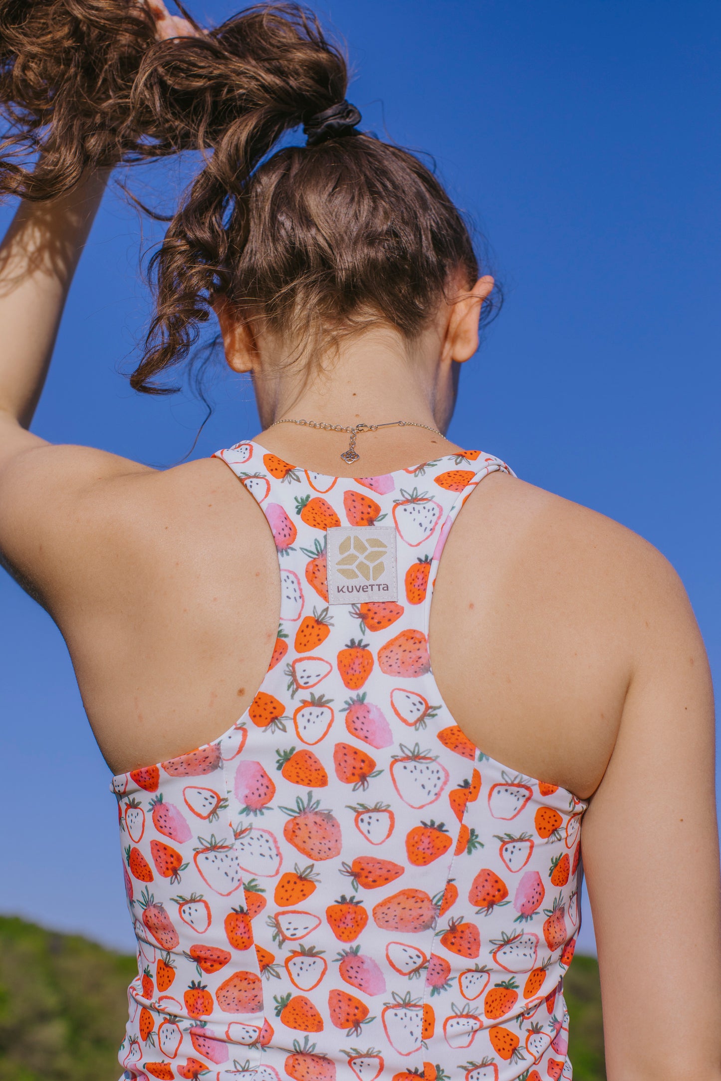 Made-to-order: All-Day Active Dress - Strawberries & Cream