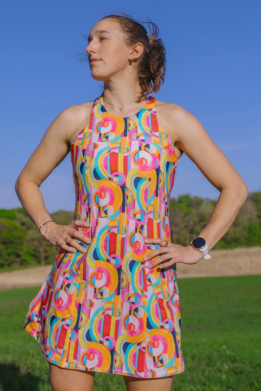 Made-to-order: All-Day Active Dress - Pink Disco