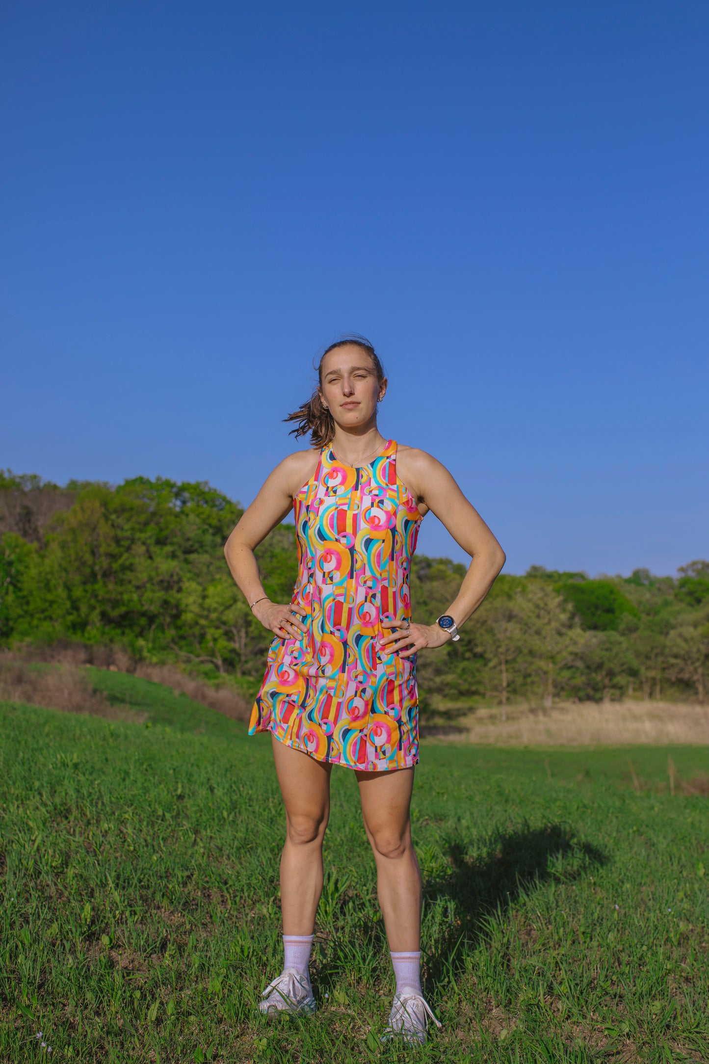 Made-to-order: All-Day Active Dress - Pink Disco