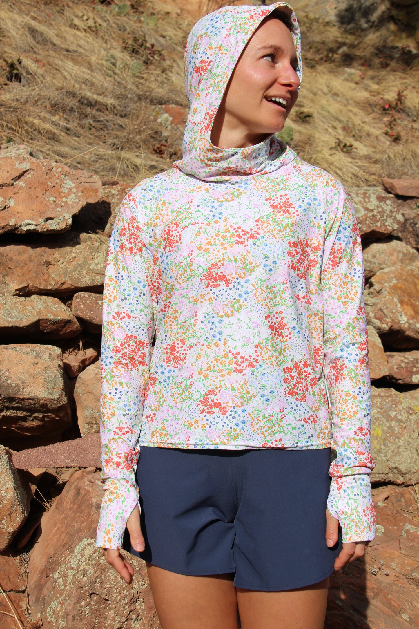 Sunny Hoody: Ditsy Daydream