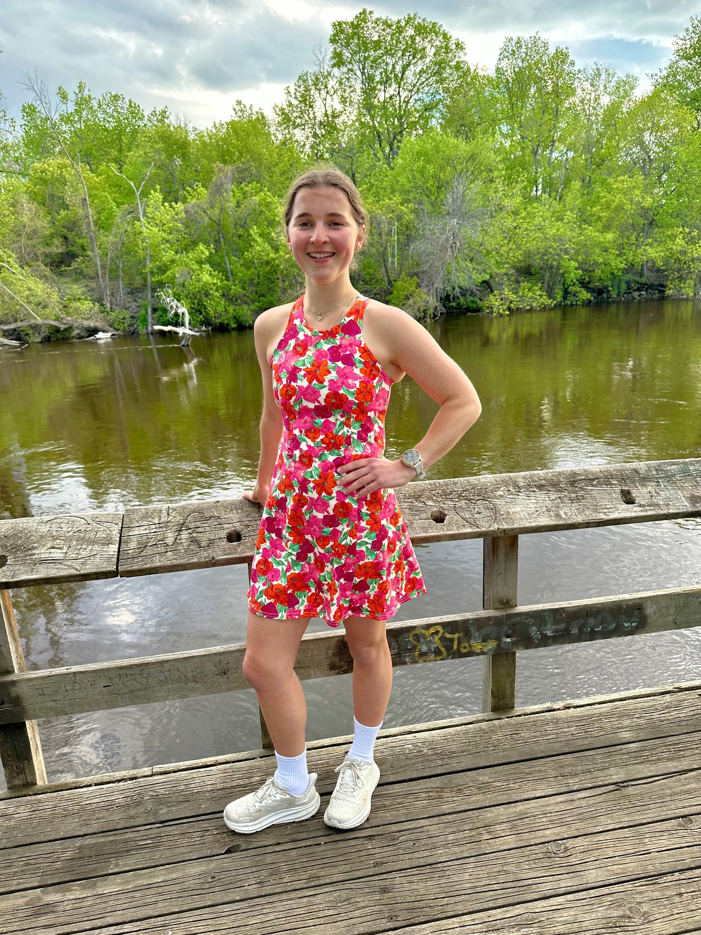 All-Day Active Dress - Rosy Pink