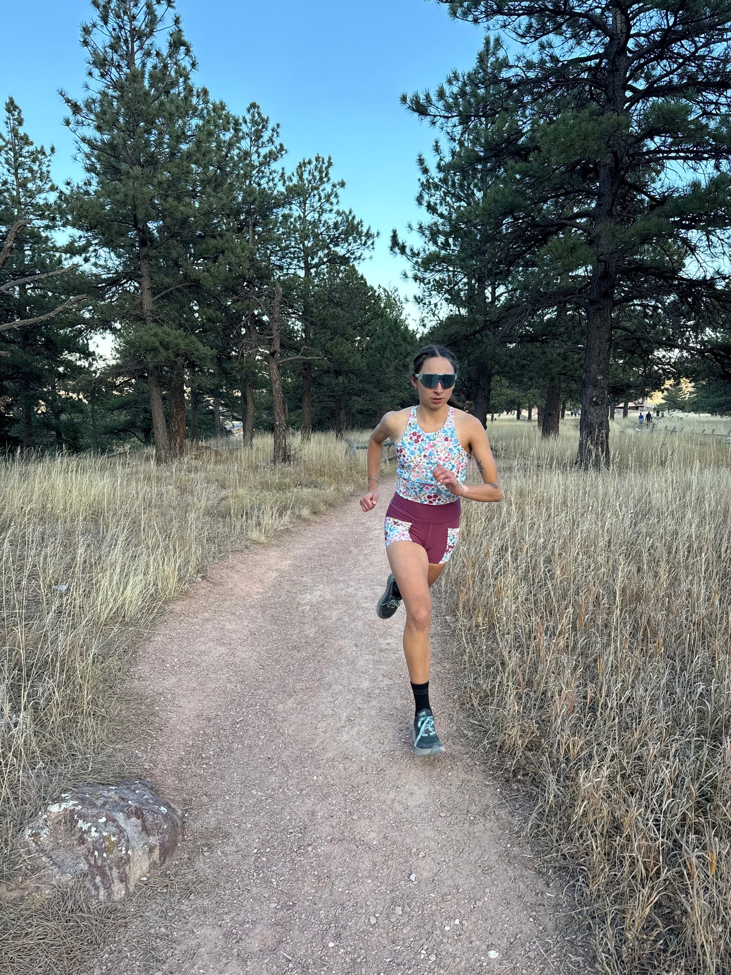 High Neck Crop - Berry & Breeze